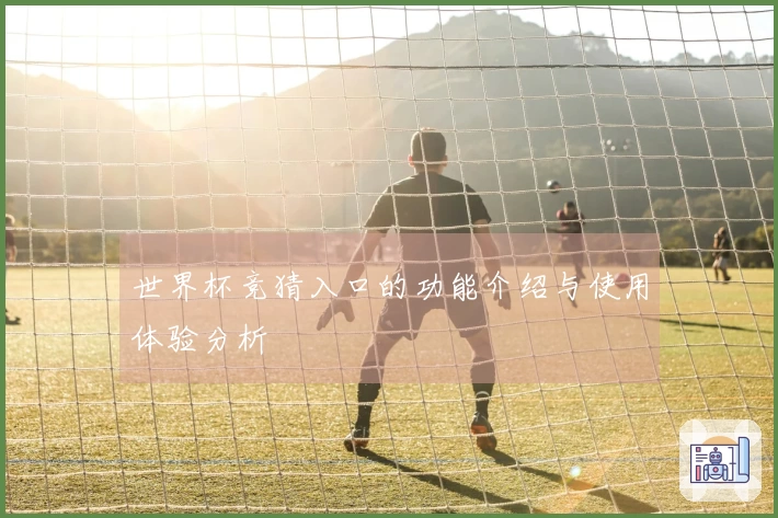 世界杯竞猜入口的功能介绍与使用体验分析